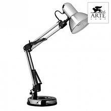 Arte Lamp Junior A1330LT-1CC Настольная лампа офисная 35x15x61 см, Италия - фото 1 - фото 2