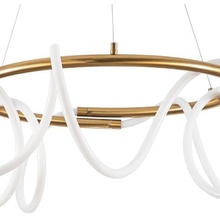 Arte Lamp Klimt A2850LM-75PB Потолочный светильник Италия - фото 1 - фото 4