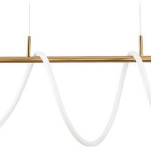 Arte Lamp Klimt A2850SP-75PB Потолочный светильник 120x30x35 см, Италия - фото 1 - фото 4