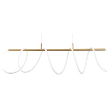 Arte Lamp Klimt A2850SP-75PB Потолочный светильник 120x30x35 см, Италия - фото 1 - фото 1