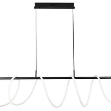 Arte Lamp Klimt A2850SP-75BK Потолочный светильник 120x30x35 см, Италия - фото 1 - фото 2