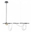 Arte Lamp Klimt A2850SP-45BK Потолочный светильник 125x14x150 см, Италия - фото 1