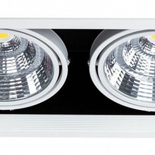 Arte Lamp Merga A8450PL-2WH Встраиваемый светильник 37x18,5 см, Италия - фото 1 - фото 2