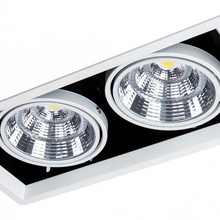Arte Lamp Merga A8450PL-2WH Встраиваемый светильник 37x18,5 см, Италия - фото 1 - фото 3