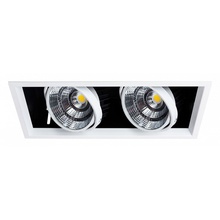 Arte Lamp Merga A8450PL-2WH Встраиваемый светильник 37x18,5 см, Италия - фото 1 - фото 1