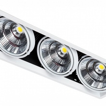 Arte Lamp Merga A8450PL-3WH Встраиваемый светильник 50x18,5 см, Италия - фото 1 - фото 2