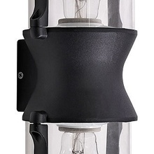 Arte Lamp Minchir A8306AL-2BK Уличный светильник 11x36 см, Италия - фото 1 - фото 2