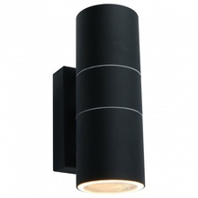 Arte Lamp Mistero A3302AL-2BK Уличный светильник 11x6x17 см, Италия - фото 1 - фото 1