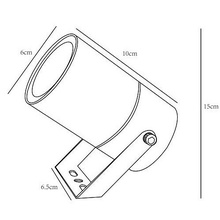 Arte Lamp Mistero A3303AL-1GY Светильник 6x10 см, Италия - фото 1 - фото 3