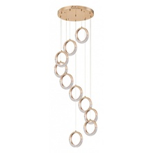 Arte Lamp Montana A7777SP-10GO Люстра подвесная Италия - фото 1 - фото 1