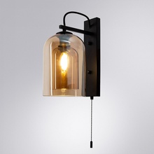 Arte Lamp Paio A7015AP-1BK Бра 15x30 см, Италия - фото 1 - фото 2