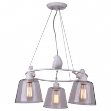 Arte Lamp Passero A4289LM-3WH Люстра подвесная 60x60x63 см, Италия - фото 1 - фото 2