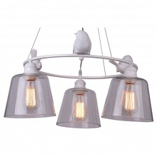 Arte Lamp Passero A4289LM-3WH Люстра подвесная 60x60x63 см, Италия - фото 1 - фото 1