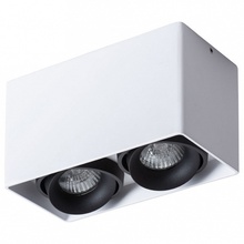 Arte Lamp PICTOR A5654PL-2WH Точечный светильник 18,6x9,5x10,5 см, Италия - фото 1 - фото 1