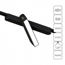 Arte Lamp Rapid A1160PL-1BK Трековый светильник 23x2,6x6 см, Италия - фото 1 - фото 2