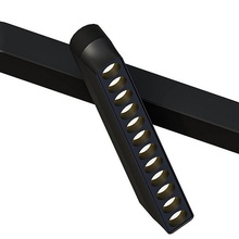 Arte Lamp Rapid A1161PL-1BK Трековый светильник 23x2,6x6 см, Италия - фото 1 - фото 3