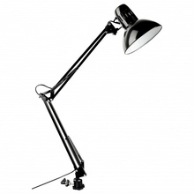 Arte Lamp Senior A6068LT-1BK Настольная лампа офисная 17x17x85 см, Италия - фото 1 - фото 1