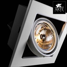 Arte Lamp Technika A5930PL-1WH Точечный светильник 14,5x14,5x12 см, Италия - фото 1 - фото 4
