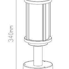 Arte Lamp Toronto A1036FN-1BK Светильник Италия - фото 1 - фото 3