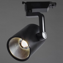 Arte Lamp Traccia A2330PL-1BK Трековый светильник 12x10x24 см, Италия - фото 1 - фото 1