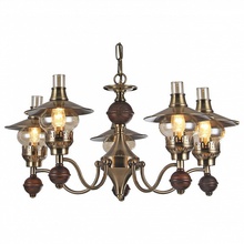 Arte Lamp Trattoria A5664LM-5AB Люстра подвесная 66x66x95 см, Италия - фото 1 - фото 1