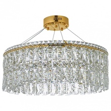 Arti Lampadari Ovindoli Gold Ovindoli L 1.5.80.100 G Люстра подвесная Италия - фото 1 - 2 Arti Lampadari Ovindoli Gold Ovindoli L 1.5.80.100 G Люстра подвесная Италия - фото 1 - фото 2