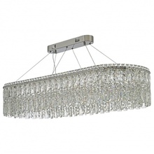 Arti Lampadari Ovindoli Nickel Ovindoli L 1.5.120x40.100 N Люстра подвесная 120x40x30 см, Италия - фото 1 - фото 2