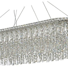 Arti Lampadari Ovindoli Nickel Ovindoli L 1.5.120x40.100 N Люстра подвесная 120x40x30 см, Италия - фото 1 - фото 4