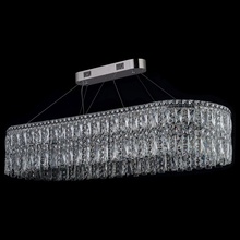 Arti Lampadari Ovindoli Nickel Ovindoli L 1.5.120x40.100 N Люстра подвесная 120x40x30 см, Италия - фото 1 - фото 3