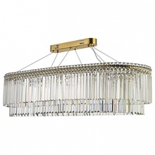 Arti Lampadari Ovindoli Nickel Ovindoli L 1.5.120x40.101 G Люстра подвесная 120x40x30 см, Италия - фото 1 - фото 2