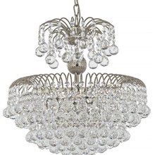 Arti Lampadari Pompei Nickel Pompei E 1.5.40.100 N Люстра подвесная Италия - фото 1 - фото 4