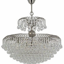 Arti Lampadari Pompei Nickel Pompei E 1.5.80.100 N Люстра подвесная Италия - фото 1 - 2 Arti Lampadari Pompei Nickel Pompei E 1.5.80.100 N Люстра подвесная Италия - фото 1 - фото 2