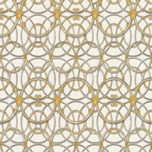 A.S. Creation Versace 4 37049-2 Геометрия Виниловые обои 1005x70 см, цвет: серый, Германия - фото 1 - фото 1
