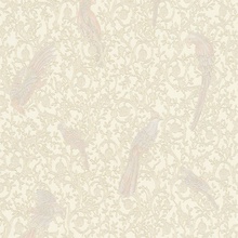 A.S. Creation Versace 4 37053-5 Птицы Виниловые обои 1005x70 см, цвет: серый, Германия - фото 1 - фото 1