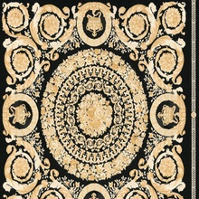 A.S. Creation Versace 4 37055-3 Круги Виниловые обои 1005x70 см, цвет: черный, Германия - фото 1 - фото 1