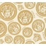 A.S. Creation Versace 5 38611-5 Медальоны Виниловые обои 1005x70 см, цвет: желтый, Германия - фото 1