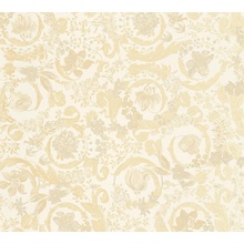 A.S. Creation Versace 5 38706-3 Цветы Виниловые обои 1005x70 см, цвет: бежевый, Германия - фото 1 - фото 1