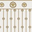 A.S. Creation Versace 6 79131-1 Медальоны Виниловые обои 1005x70 см, цвет: белый, Германия - фото 1