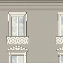 A.S. Creation Versace 6 79132-1 Архитектура Виниловые обои 1005x70 см, цвет: белый, Германия - фото 1 - фото 1