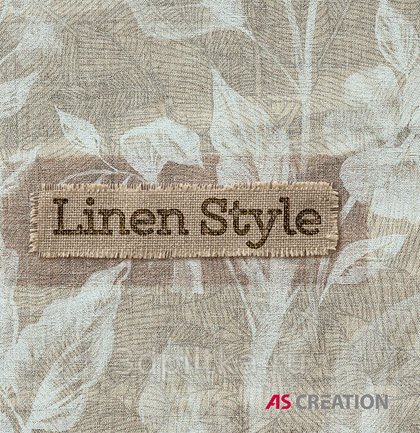 Обои linen style as creation