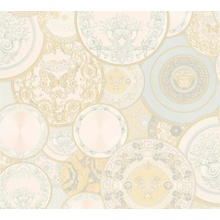 A.S. Creation Versace III 34901-2 Виниловые обои 1000x70 см, цвет: бежевый, Германия - фото 1 - фото 1