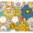 A.S. Creation Versace III 34901-1 Виниловые обои 1000x70 см, цвет: синий, Германия - фото 1