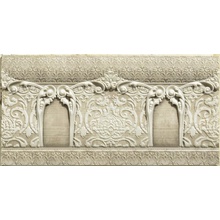 Atlantic tiles projects Mares Zocalo Hermitage Beige Бордюр 15x29,5 см, Испания - фото 1 - фото 1