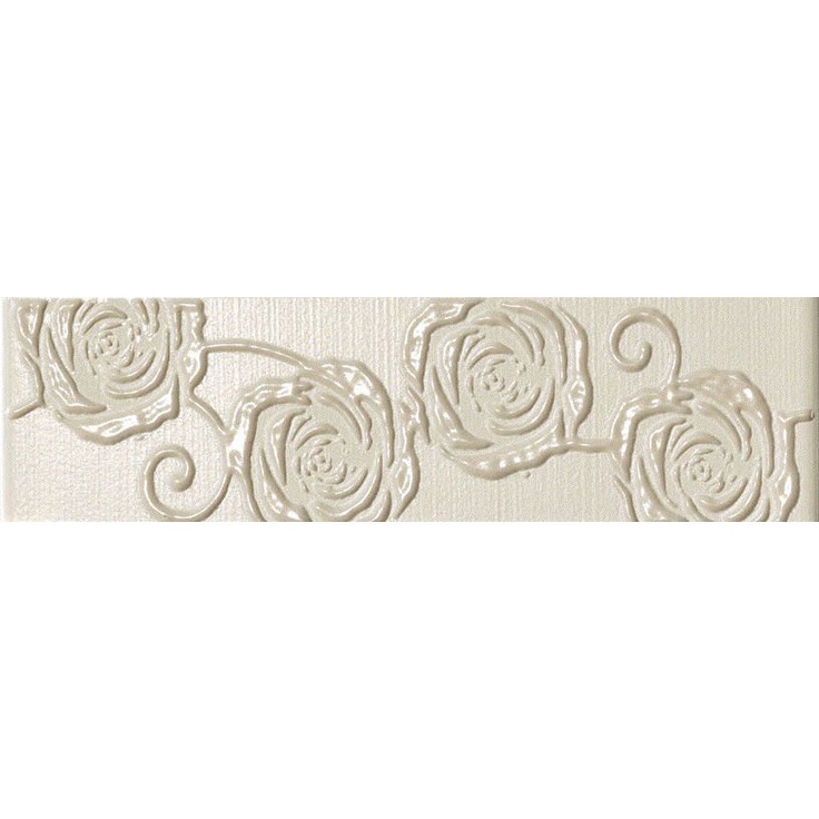 Atlas Concorde Russia Chance 610090000486 List. R7 Ivory Бордюр 7x25 см, Россия - фото 1