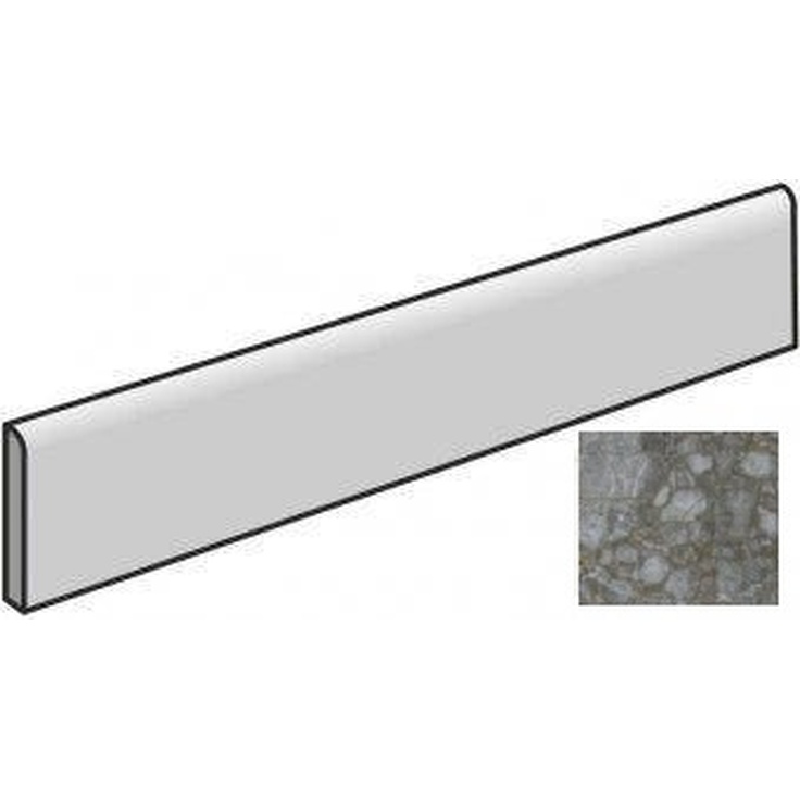 Atlas Concorde Russia Forte Dei Marmi Quark 610130007535 Ceppo Apuano Quartz Battiscopa Lap Плинтус 7,2x80 см, Россия, под мрамор - фото 1