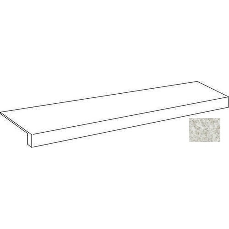 Atlas Concorde Russia Forte Dei Marmi Quark 620070002666 Brazilian White Scalino Frontale Matt Ступень 33x80 см, Россия, под мрамор - фото 1 Atlas Concorde Russia Forte Dei Marmi Quark 620070002666 Brazilian White Scalino Frontale Matt Ступень 33x80 см, Россия, под мрамор - фото 1