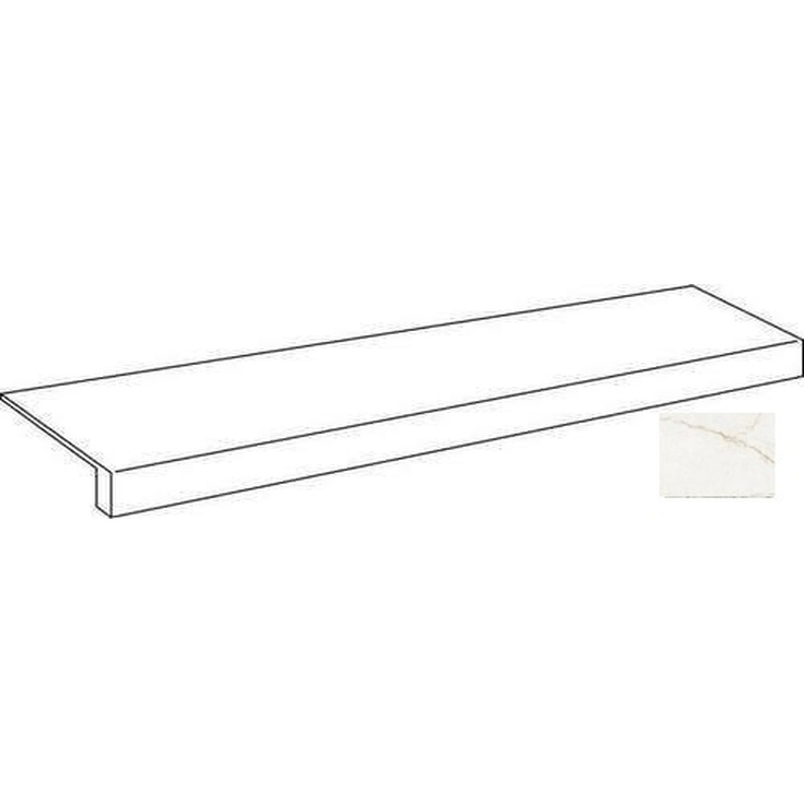 Atlas Concorde Russia Forte Dei Marmi Quark 620070002687 Sahara Blanc Scalino Frontale Cer Ступень 33x120 см, Россия, под мрамор - фото 1 Atlas Concorde Russia Forte Dei Marmi Quark 620070002687 Sahara Blanc Scalino Frontale Cer Ступень 33x120 см, Россия, под мрамор - фото 1