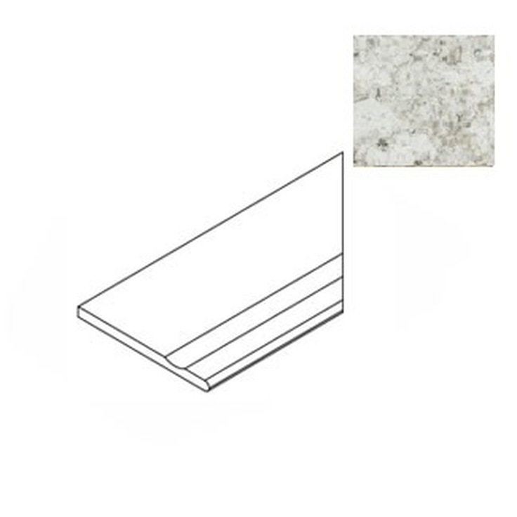 Atlas Concorde Russia Forte Dei Marmi Quark 620090001123 Brazilian White Bordo Pisc Dx Спец. Элемент 20x60 см, Россия, под мрамор - фото 1 Atlas Concorde Russia Forte Dei Marmi Quark 620090001123 Brazilian White Bordo Pisc Dx Спец. Элемент 20x60 см, Россия, под мрамор - фото 1