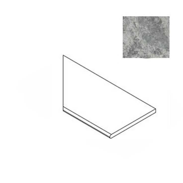 Atlas Concorde Russia Forte Dei Marmi Quark 620090001095 Persian Grey Round Angolare Est Sx Спец. Элемент 30x60 см, Россия, под мрамор - фото 1 Atlas Concorde Russia Forte Dei Marmi Quark 620090001095 Persian Grey Round Angolare Est Sx Спец. Элемент 30x60 см, Россия, под мрамор - фото 1