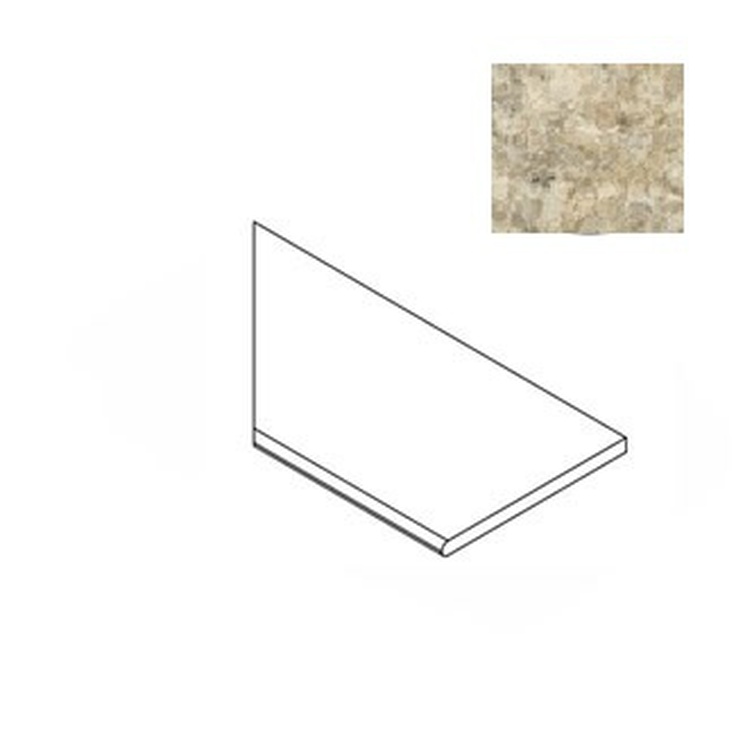 Atlas Concorde Russia Forte Dei Marmi Quark 620090001113 Brazilian Gold Round Angolare Est Sx Спец. Элемент 30x60 см, Россия, под мрамор - фото 1 Atlas Concorde Russia Forte Dei Marmi Quark 620090001113 Brazilian Gold Round Angolare Est Sx Спец. Элемент 30x60 см, Россия, под мрамор - фото 1